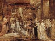 The Coronation of Marie de' Medici Peter Paul Rubens